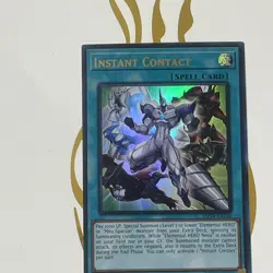 Yugioh MP24-EN160 Instant Contact Ultra Rare 1st Edition NM - Image 1
