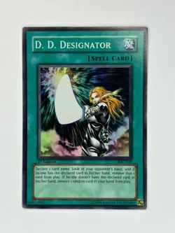 Yu-Gi-Oh! D.D. Designator IOC-039 Super Rare 1st Edition Near Mint - Image 1