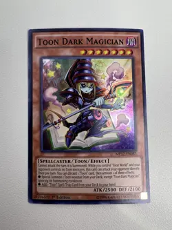 Yu-Gi-Oh! Toon Dark Magician MP17-EN083 Super Rare 1st Edition Lightly Played LP - Image 1