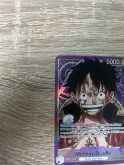 Monkey.D.Luffy Leader Alternate Art Holo OP05-060 One Piece - Image 3