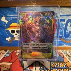 One Piece CCG Portgas.D.Ace Secret Rare Foil OP07-119 Parallel 500 Years - Image 1