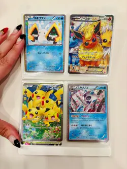 NM - Pokemon PokeKyun COMPLETE MASTER SET (32 Cards + Shaymin Promo + Folder) - Image 5