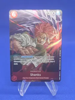One Piece Event Pack Vol. 6 Shanks P-083 Foil Promo Card NM - Image 1