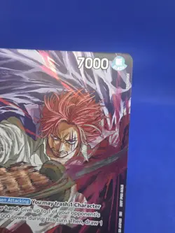 One Piece Event Pack Vol. 6 Shanks P-083 Foil Promo Card NM - Image 4