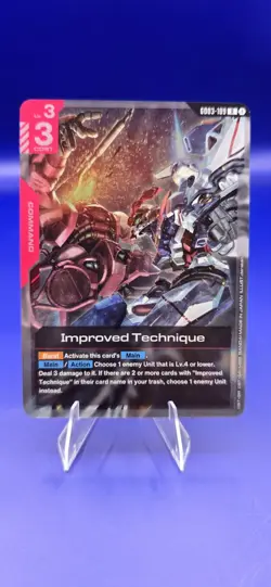 Improved Technique GD03-109 R Gundam Card Game Steel Requiem - Image 1