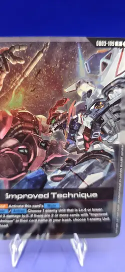 Improved Technique GD03-109 R Gundam Card Game Steel Requiem - Image 2