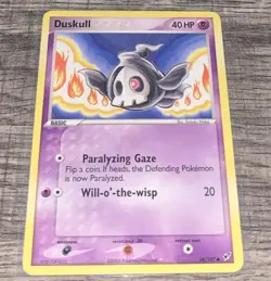 Duskull 58/107 Deoxys Pokemon Card Vintage WOTC | LP - Image 1