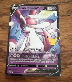 Dark Sylveon V Black Star Promo 2021 Pokemon card - Image 1