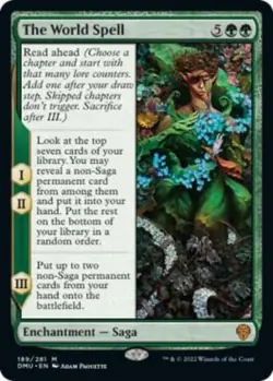 FOIL The World Spell - Dominaria United (DMU) - Image 1