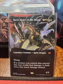Neriv, Heart of the Storm (Borderless) Tarkir: Dragonstorm Regular - Image 1