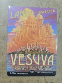 1x Vesuva, 0022, Non-Foil, Secret Lair Encyclopedia, MTG NM - Image 1
