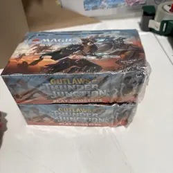 2x Play Booster Box Outlaws of Thunder Junction. Damage To Box Read Description. - Image 1
