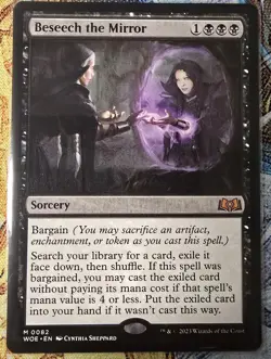 Beseech the Mirror, Wilds of Eldraine, Regular,#82, MTG, NM++ - Image 1