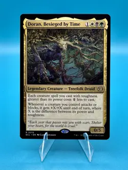 MTG WOTC 2026 Doran Besieged by Time Lorwyn Eclipsed Rare ECL 0215 NM - Image 1