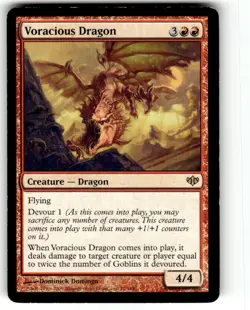 Voracious Dragon Conflux Regular MTG - Image 1