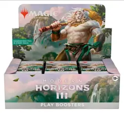 MTG Magic The Gathering Modern Horizons 3 MH3 Play Booster Box Factory Sealed - Image 1