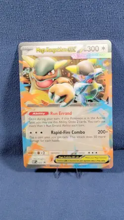 Mega Kangaskhan EX 025 Black Star Promo Jumbo Lenticular MEP Pokemon TCG🔥 - Image 1