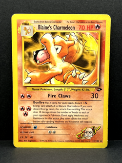 Pokemon TCG Blaine's Charmeleon Gym Challenge 31/132 Regular Unlimited Uncommon - Image 1