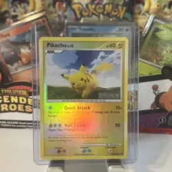 Pokemon Pikachu 70/100 [Platinum] Stamped Reverse Holo Burger King Promo - VLP - Image 1