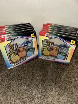 LOT OF 12 POKEMON TCG SCARLET & VIOLET PRISMATIC EVOLUTIONS POSTER COLLECTION - Image 1