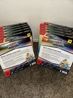LOT OF 12 POKEMON TCG SCARLET & VIOLET PRISMATIC EVOLUTIONS POSTER COLLECTION - Image 4