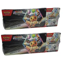 Pokemon TCG Sam’s Club Prismatic Evolutions Surprise Box & Booster Bundle Lot 2 - Image 1