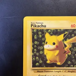 Pokemon Vintage Ivy Pikachu #1 WotC Black Star League Promo 1999 - Image 2