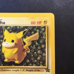 Pokemon Vintage Ivy Pikachu #1 WotC Black Star League Promo 1999 - Image 3