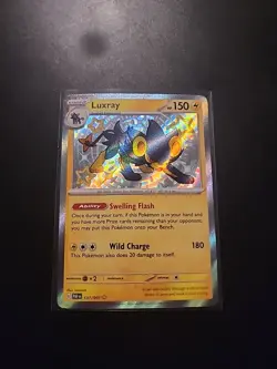 Pokemon TCG Luxray 137/091 SV: Paldean Fates Holo - Image 1