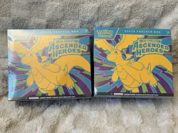 LOT of 2X Pokemon Mega Evolution Ascended Heroes Elite Trainer Box English - Image 1
