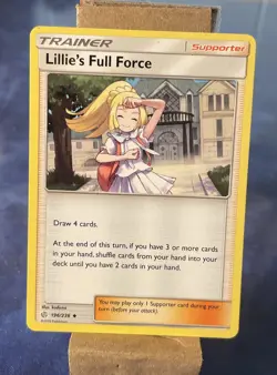 LILLIE'S FULL FORCE 196/236 COSMIC ECLIPSE POKEMON TCG - Image 1