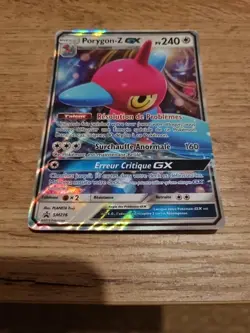 CARTE POKEMON PORYGON-Z HOLO GX PV 240 PROMO SM216 FR - FULL ART JUMBO - Image 1