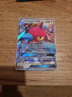 CARTE POKEMON PORYGON-Z HOLO GX PV 240 PROMO SM216 FR - FULL ART JUMBO - Image 2