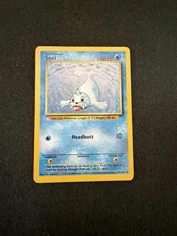 1999 Pokemon TCG Seel Base Set 41/102 Regular Unlimited Uncommon Mint - Image 1