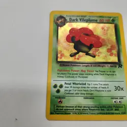 Pokemon TCG Pokemon Team Rocket Dark Vileplume 13/82 Holo English - Image 3