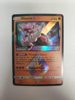 Diancie Prism Star 74/131 Sm-Forbidden Light Holo (Pokemon TGC) NM - Image 1