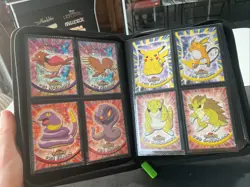 Pokemon Topps Complete 151 Pokedex Set Series 1 2 3 Mix Logo Colors Vintage 1999 - Image 4