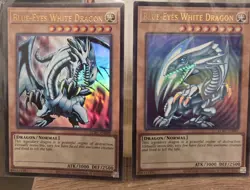Yu-Gi-Oh! Dragon Bundle-Blue Eyes White Dragon (Version 1&2), & More To Maximize - Image 1