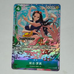 Chinese-Nico Robin OP09-033 One Piece Card Championship 25-26 Regionals Season - Image 1
