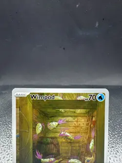 Pokemon TCG Wimpod 191/182 Sv04: Paradox Rift Holo Illustration Rare Card - Image 3