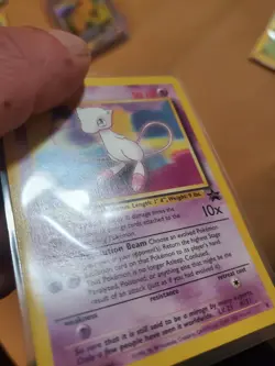 CREASED CARD Mew 2000 Pokemon Black Star Promo #8 - Image 2
