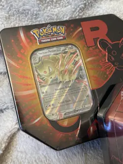 LOT of 2X Pokemon Team Rocket Tin Persian English Trading Card Game - Image 3