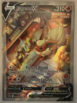 Flareon V SWSH179 SWSH: Sword & Shield Promo Cards Holo - Image 1