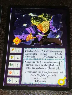 1997 Ani-Mayhem Dragon Ball Z Ultra Rare 5/5 Foil Card Set - Image 4