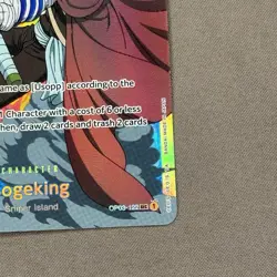 One Piece CCG | (Sogeking | OP03-122) | SEC Secret Art Rare English Card TCG - Image 5