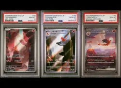 PSA 10 Charizard SAR 201/165 Charmander Charmeleon Set Pokemon Card 151 Japanese - Image 1