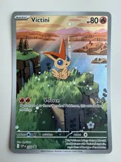 Pokemon TCG - Victini SVP 208 Promo Card - Image 1