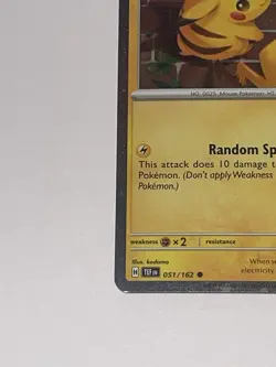 Pikachu (Pokemon Day 2026) 051/162 Miscellaneous Cards & Products Holo - Image 3