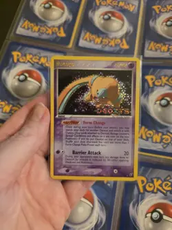 Pokemon Deoxys 18/107 Holo Stamped Rare * 2005 EX Deoxys - Image 1