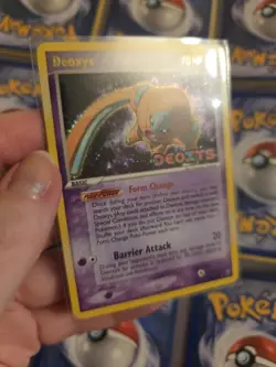 Pokemon Deoxys 18/107 Holo Stamped Rare * 2005 EX Deoxys - Image 2